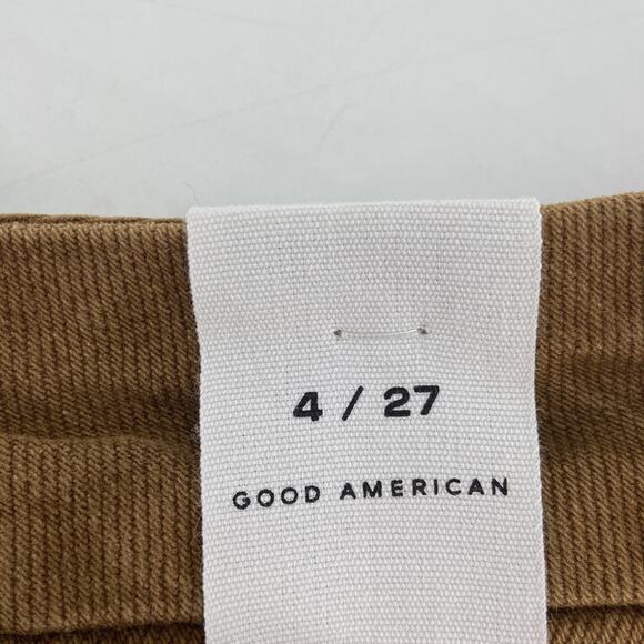 Good American 90s Duster Straight Leg Jeans In Bronze 4/ 27 - Picture 9 of 15